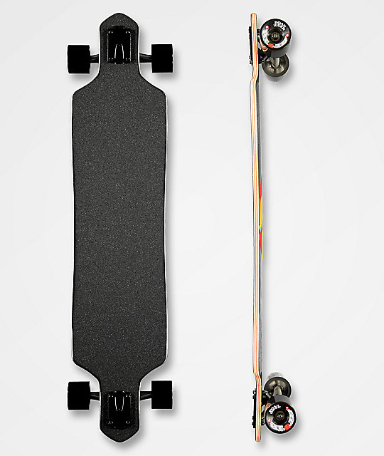 Santa Cruz Classic Dot 41" Drop Through Longboard Complete Zumiez